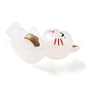 Luminous Resin Lucky Cat Display Decorations DJEW-P020-01B-3
