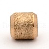 Stainless Steel Textured Beads STAS-M003-15-2