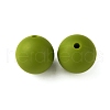 Food Grade Eco-Friendly Silicone Focal Beads SIL-WH0013-01M-2