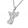 Stainless Steel Pendant Necklaces PW-WG28380-01-4