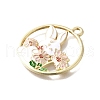 Alloy Enamel Pendants FIND-G090-03A-01-2