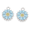 Alloy Enamel Pendants ENAM-A139-05P-03-1