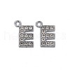 Alloy Pendants ALRI-N039-001E-RS-2