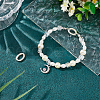 Unicraftale 2Pcs Oval Spring Gate Rings FIND-UN0003-34A-2