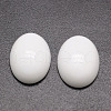 Oval Natural White Jade Cabochons G-K020-18x13mm-12-1