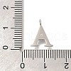 304 Stainless Steel Micro Pave Cubic Zirconia Pendants STAS-H228-06P-A-3