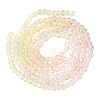 Transparent Glass Beads Strands GLAA-YW0001-59B-1