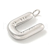 Non-Tarnish 304 Stainless Steel Pendants STAS-C102-15P-U-2