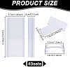 Acrylic Table Card Display Frame ODIS-WH0043-114-2
