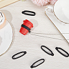 Gorgecraft 40Pcs Silicone Pendant SIL-GF0001-46-4