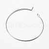 316 Surgical Stainless Steel Hoop Earrings Findings STAS-I097-050D-3
