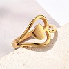 304 Stainless Steel Heart Finger Rings RJEW-Q012-17G-3
