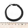 304 Stainless Steel Wheat Chain Bracelets for Men Women BJEW-Q038-01EB-5