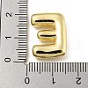 Brass Micro Pave Clear Cubic Zirconia Pendants KK-E093-04G-E-3