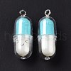 Translucent Plastic Pendants KY-L006-29E-3