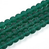 Transparent Glass Beads Strands GLAA-T032-T8mm-MD21-1