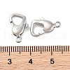 Tarnish Resistant 304 Stainless Steel Lobster Claw Clasps X-STAS-H002-2