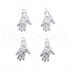 201 Stainless Steel Pendants STAS-N098-236P-2