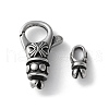 316 Stainless Steel Lobster Claw Clasps Sets STAS-D303-10AS-04-1