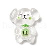 Translucent Resin Decoden Cabochons RESI-M039-04E-1