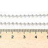 Tarnish Resistant Classic Plain 304 Stainless Steel Mens Womens Ball Chain Necklaces STAS-M174-007-2