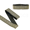 7M Ethnic Style Embroidery Polyester Ribbons OCOR-WH0070-119A-05-1