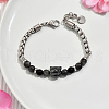 Natural Labradorite Round Beaded Bracelets HN9624-5