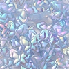 UV Plating Rainbow Iridescent Imitation Jelly Acrylic Beads OACR-K003-012D-3