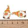 Thanksgiving Day Alloy Enamel Pendants ENAM-V002-02E-G-3