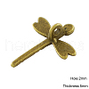 Tibetan Style Alloy Pendants TIBEP-A24187-AB-FF-2