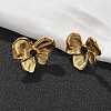 304 Stainless Steel Studs Earrings for Women EJEW-K306-33G-1