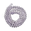 Transparent Baking Paint Glass Beads Strands X1-DGLA-A034-T6mm-D07-2