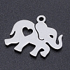 201 Stainless Steel Pendants STAS-N090-JN862-1-2