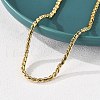 304 Stainless Steel Rope Chain Necklaces for Women NJEW-Q026-02G-2