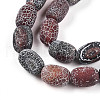 Natural Weathered Agate Beads Strands G-N344-42B-4