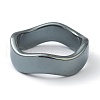 Non-magnetic Synthetic Hematite Finger Rings RJEW-H544-03D-1