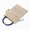Natural Lapis Lazuli(Dyed) Stretch Bracelets BJEW-JB03251-03-3