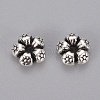 Tibetan Silver Spacer Beads X-AC0752-2