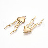 304 Stainless Steel Pendants STAS-T064-63G-2