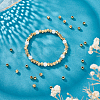 Unicraftale 150Pcs Brass Spacer Beads KK-UN0002-86-2
