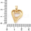 Rack Plating Brass Pendants KK-I710-10A-01-3