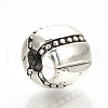 Alloy European Style Clasps PDLC-Q001-01-2