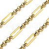 Ion Plating(IP) 304 Stainless Steel Oval Link Chains CHS-G039-13G-1