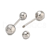 304 Stainless Steel Cartilage Earrings EJEW-B066-01K-P-2