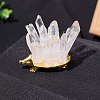 Natural Raw Quartz Crystal Display Decoration G-PW0007-074A-1