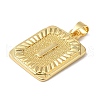 Rack Plating Brass Pendants KK-B092-42G-I-2
