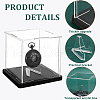   1Pc Transparent Acrylic MinifiguPcs Display Case ODIS-PH0001-79-4