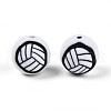 Handmade Polymer Clay Beads CLAY-N014-02B-08-4