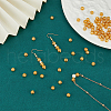 SUPERFINDINGS 100Pcs Brass Beads KK-FH0007-13-5