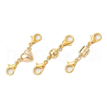 3Pcs 304 Stainless Steel Magnetic Clasps Converter PALLOY-JF03460-1